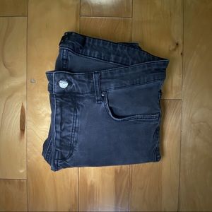 Grey wash zara denim